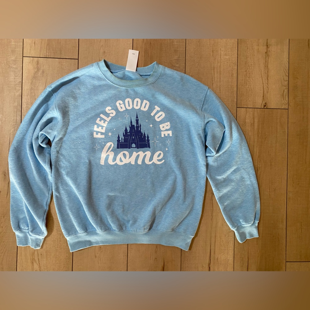 Disney Blue Sweatshirt with Disneyland Castle - Picture 6 of 16